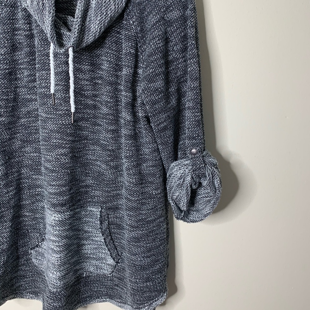 Kensie Performance Funnel Neck Pullover - image 2